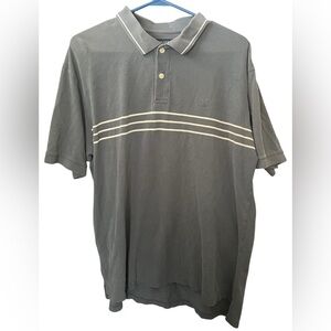 *American Eagle Grey Polo Shirt Large